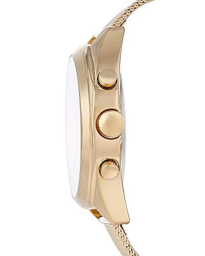 Tommy Hilfiger Mia Gold Dial Gold Mesh Bracelet Watch for Women - 1781488