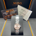 Mido Baroncelli III Automatic Silver Dial Silver Steel Strap Watch For Men - M8600.4.67.1