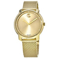 Movado Bold Gold Dial Gold Mesh Bracelet Watch for Women - 3600242