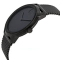 Movado Bold Black Dial Black Mesh Bracelet Watch For Men - 3600261