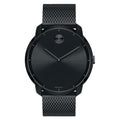 Movado Bold Black Dial Black Mesh Bracelet Watch For Men - 3600261