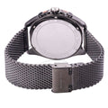 Michael Kors Brecken Chronograph Grey Dial Silver Mesh Strap Watch For Men - MK8868