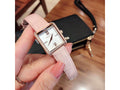 Michael Kors Lake Quartz White Dial Pink Leather Strap Watch For Women - MK2763