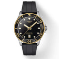 Tissot Seastar 1000 Black Dial Black Rubber Strap Watch For Men - T120.410.27.051.00