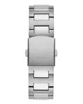 Guess Headliner Multifunction Blue Dial Silver Steel Strap Watch For Men - GW0572G1