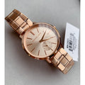 Michael Kors Jaryn Quartz Rose Gold Dial Rose Gold Steel Strap Watch For Women - MK3501