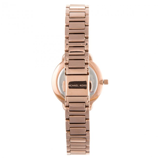 Michael Kors Portia Analog Quartz Rose Gold Dial Rose Gold Steel Strap Watch For Women - MK3839