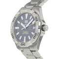 Tag Heuer Aquaracer Calibre 5 Grey Dial Silver Steel Strap Watch for Men - WBD2113.BA0928