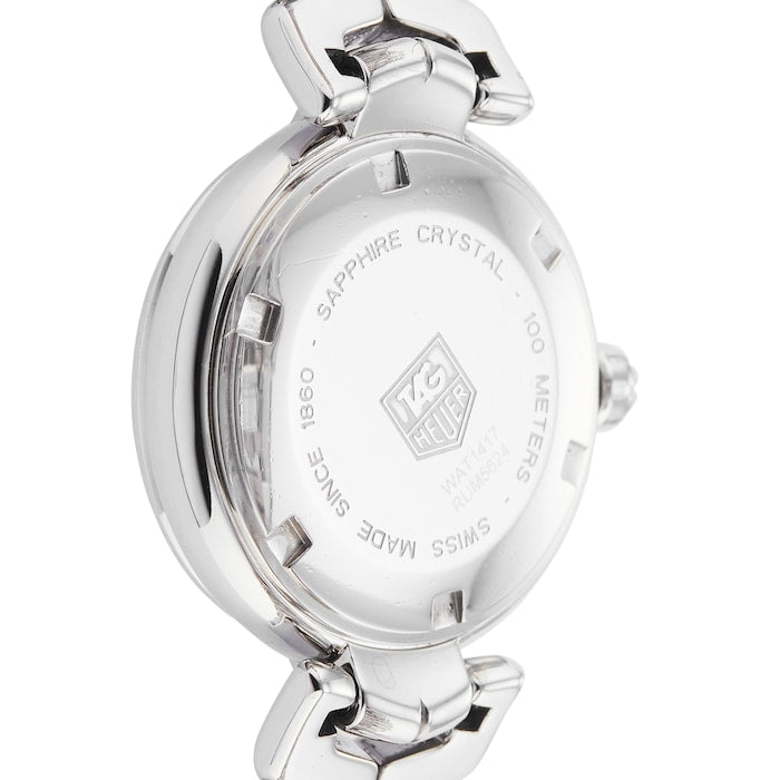 Tag Heuer Link Diamonds Mother of Pearl Dial Silver Steel Strap Watch for Women -  WAT1417.BA0954