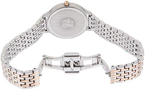 Emporio Armani Dress Analog Mother of Pearl Dial Two Tone Steel Strap Watch For Women - AR2515