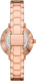 Michael Kors Pyper Quartz Rose Gold Dial Rose Gold Steel Strap Watch For Women - MK1040