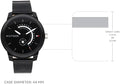 Tommy Hilfiger Denim Quartz Black Dial Black Leather Strap Watch for Men - 1791479