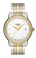 Tissot T Classic Carson Automatic White Dial Two Tone Steel Strap Watch for Men - T085.407.22.011.00