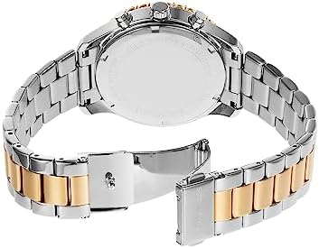 Michael Kors Berkley Chronograph Silver Dial Two Tone Steel Strap Watch For Women - MK7415