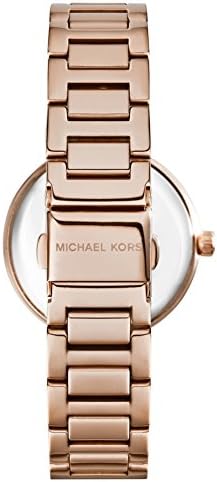 Michael Kors Skylar Quartz Rose Gold Dial Rose Gold Steel Strap Watch For Women - MK5971