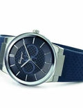 Salvatore Ferragamo Sapphire Blue Dial Blue Silicone Strap Watch for Men - SFHP00120