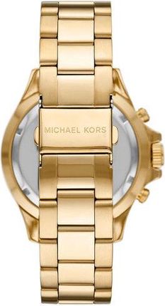 Michael Kors Everest Chronograph Blue Dial Two Tone Steel Strap Watch For Men - MK8978