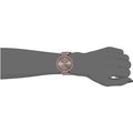 Michael Kors Darci Quartz Brown Dial Brown Steel Strap Watch For Women - MK3416