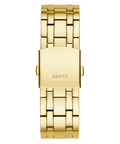 Guess Continental Diamonds Gold Dial Gold Steel Strap Watch for Men - GW0261G2