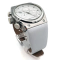 Emporio Armani Sportivo Analog Quartz White Dial White Rubber Strap Watch For Men - AR6103