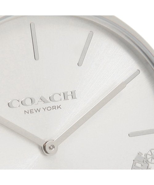 Coach Perry Silver Dial Silver Steel Strap Watch for Women - 14503344