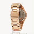 Michael Kors Raquel Analog Rose Gold Dial Rose Gold Steel Strap Watch For Women - MK4688