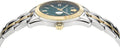 Versace Greca Time Quartz Green Dial Two Tone Steel Strap Watch For Men - VE3K00422