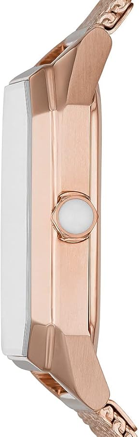 Emporio Armani Joy Quartz Rose Gold Dial Rose Gold Mesh Bracelet Watch For Women - AR11347