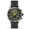 Tag Heuer Formula 1 Quartz Chronograph Grey Dial Black Nylon Strap Watch for Men - CAZ101AG.FC8304