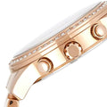 Guess Mini Spectrum Quartz Rose Gold Dial Rose Gold Steel Strap Watch For Women - W0122L3