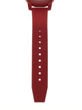 Tommy Hilfiger Denim Red Dial Red Rubber Strap Watch for Men - 1791557