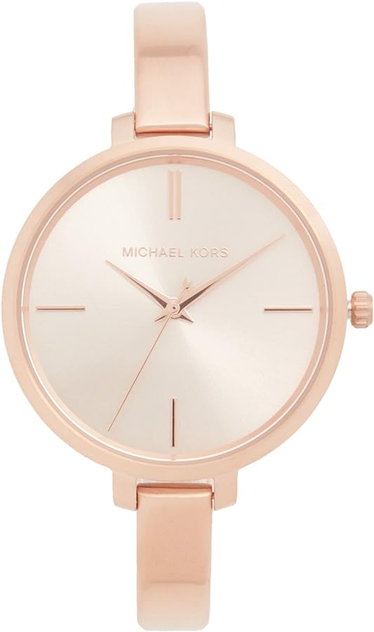 Michael Kors Jaryn Rose Gold Dial Rose Gold Steel Strap Watch For Women - MK3547