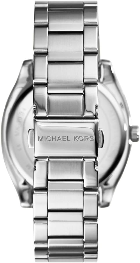 Michael Kors Bryn Quartz Silver Dial Silver Steel Strap Watch For Women - MK6133