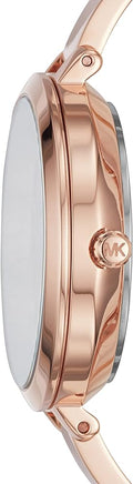 Michael Kors Jaryn Quartz Rose Gold Dial Rose Gold Steel Strap Watch For Women - MK3735