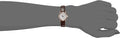 Emporio Armani Classic Analog Grey Dial Brown Leather Strap Watch For Men - AR1813