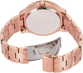 Guess Mini Surprise Analog Silver Dial Rose Gold Steel Strap Watch For Women - W0623L2