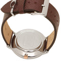 Coach Perry White Dial Brown Leather Strap Watch for Women - 14503154