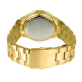 Guess Glisten Analog Gold Dial Gold Steel Strap Watch For Women - W13576l1