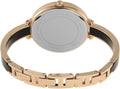 Michael Kors Jaryn Quartz Gold Dial Black Steel Strap Watch For Women - MK4544