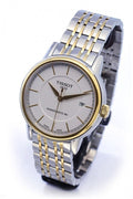 Tissot T Classic Carson Automatic White Dial Two Tone Steel Strap Watch for Men - T085.407.22.011.00