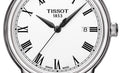 Tissot T Classic Carson White Dial Black Leather Strap Watch for Men - T085.410.16.013.00