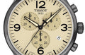 Tissot T Sport Chrono XL Beige Dial Green Nylon Strap Watch for Men - T116.617.37.267.00