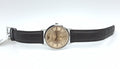 Emporio Armani Kappa Classic Brown Dial Brown Leather Strap Watch For Men - AR9106