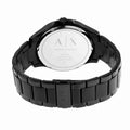 Armani Exchange Hampton Black Dial Black Steel Strap Watch For Men - AX7101