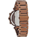 Michael Kors Parker Chronograph Brown Dial Brown Steel Strap Watch For Women - MK5578