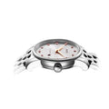 Mido Baroncelli III Automatic Silver Dial Silver Steel Strap Watch For Women - M7600.4.21.1