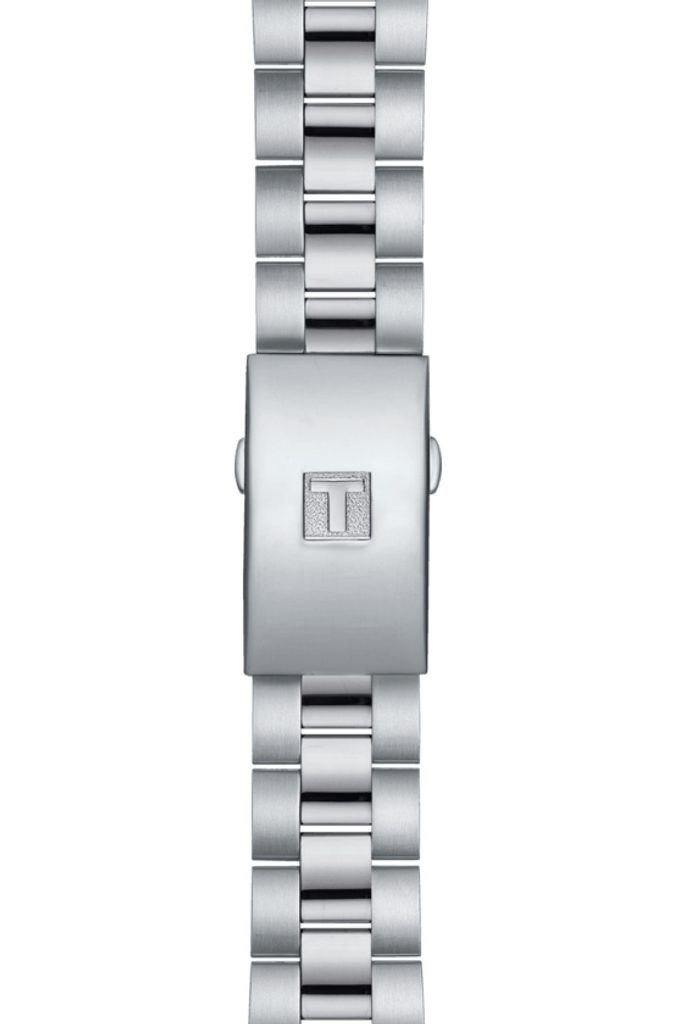 Tissot PR 100 Sport Chic Chronograph Silver Dial Silver Steel Strap Watch for Women - T101.917.11.031.00