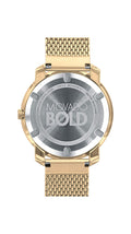 Movado Bold Gold Dial Gold Mesh Bracelet Watch for Women - 3600242