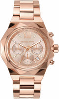 Michael Kors Raquel Analog Rose Gold Dial Rose Gold Steel Strap Watch For Women - MK4688