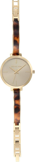 Michael Kors Jaryn Quartz Gold Dial Two Tone Steel Strap Watch for Women - MK4341